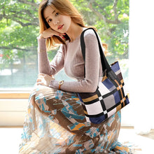 Load image into Gallery viewer, Famous Brand Designers Handbags Women PU Leather Top-Handle bolsas High Capacity Female Shoulder Bags Casual Splice Tote Bag