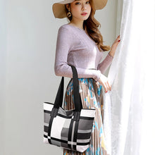 Load image into Gallery viewer, Famous Brand Designers Handbags Women PU Leather Top-Handle bolsas High Capacity Female Shoulder Bags Casual Splice Tote Bag