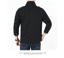 Load image into Gallery viewer, Men's Winter Cargo Jacket Cotton Business Casual Military Multi-pocket Male Air Force Pilot Jacket Outwear Coats Chaqueta Hombre