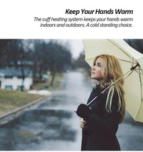 Load image into Gallery viewer, Men's parka Winter Warm USB Heating Jackets Smart Thermostat Pure Color Hooded Heated Clothing male bobojaco Warm padded jacket