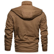 Load image into Gallery viewer, 2025 New Arrival Men's Winter Fleece Jackets Warm Hooded Coat Thermal Thick Outerwear Male Military Jacket Mens Brand Clothing