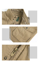 Load image into Gallery viewer, Men's Winter Cargo Jacket Cotton Business Casual Military Multi-pocket Male Air Force Pilot Jacket Outwear Coats Chaqueta Hombre