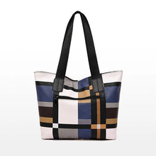 Load image into Gallery viewer, Famous Brand Designers Handbags Women PU Leather Top-Handle bolsas High Capacity Female Shoulder Bags Casual Splice Tote Bag
