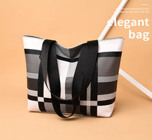 Load image into Gallery viewer, Famous Brand Designers Handbags Women PU Leather Top-Handle bolsas High Capacity Female Shoulder Bags Casual Splice Tote Bag