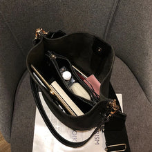Load image into Gallery viewer, Designer Handbags Ladies Bucket Bag PU Leather Shoulder Large Capacity Crossbody Bags for Women High Quality New Tote Bag