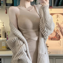 Load image into Gallery viewer, Dresses for Women Elegant Sexy Sleeveless Back Textured Mini Skinny Dress New Fashion Summer Casual PTKPCC