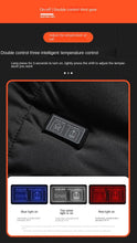 Load image into Gallery viewer, Winter Heating Jacket Mens 11 Heating Zone USB Charging Temperature Controlled Padded Coat Outdoor Ski Warm Cold-proof Parka