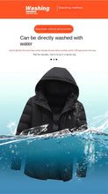 Load image into Gallery viewer, Winter Heating Jacket Mens 11 Heating Zone USB Charging Temperature Controlled Padded Coat Outdoor Ski Warm Cold-proof Parka