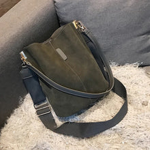 Load image into Gallery viewer, Designer Handbags Ladies Bucket Bag PU Leather Shoulder Large Capacity Crossbody Bags for Women High Quality New Tote Bag