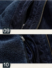 Load image into Gallery viewer, Outdoor Windbreaker Winter Jacket Men Thick Warm Mens Parkas Quality Cashmere Liner Detachable 2 in 1 Multi-pocket Coats L-4XL