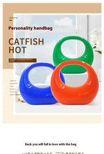 Load image into Gallery viewer, Women Bags Luxury Designer Handbags Acrylic HighQuality Fashion Personality Handbag Dresses Suitcase Clear Beach Makeup Bag 2025