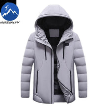 Load image into Gallery viewer, Winter Heating Jacket Mens 11 Heating Zone USB Charging Temperature Controlled Padded Coat Outdoor Ski Warm Cold-proof Parka