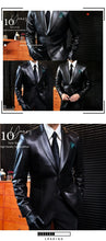 Load image into Gallery viewer, New Men Leather Slim Fit Casual Lapel Formal Wear Jackets Leather Jacket