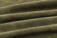 Load image into Gallery viewer, HH Women Brown Green Suede Jacket Loose Casual Bomber Coat Lapel Zipper Long Sleeve Jackets Vintage Lady Motorcycle Outwears