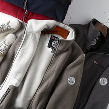 Load image into Gallery viewer, FGKKS 2025 Brand Casual Jacket For Men Thickened Wool Jacket High Quality Design Warm Fashion Jacket Male