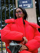 Load image into Gallery viewer, Warm Women's Hooded Cotton Padded Coats 2025 Autumn Winter Lady Outwear