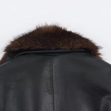 Load image into Gallery viewer, HH Women's Winter Fashion Coats Black Fur Turn-Down Collar Long Sleeves Lace-Up Decoration Single Breasted Female Warm Jackets