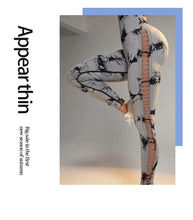 Load image into Gallery viewer, Women Tie Dye Hollow out High Waist Peach Hips Push Up Gym Tights Running Leggings