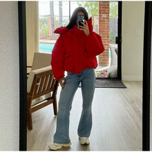Load image into Gallery viewer, Warm Women's Hooded Cotton Padded Coats 2025 Autumn Winter Lady Outwear