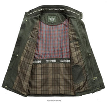 Load image into Gallery viewer, Men&#39;s Winter Cargo Jacket Cotton Business Casual Military Multi-pocket Male Air Force Pilot Jacket Outwear Coats Chaqueta Hombre
