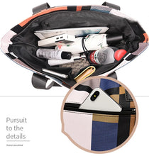 Load image into Gallery viewer, Famous Brand Designers Handbags Women PU Leather Top-Handle bolsas High Capacity Female Shoulder Bags Casual Splice Tote Bag
