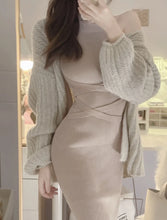 Load image into Gallery viewer, Dresses for Women  Elegant Sexy Sleeveless  Back Textured Mini Skinny Dress New Fashion Summer Casual PTKPCC
