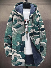 Load image into Gallery viewer, 3D Men Cardigans Coats Japanese Style Art Colorful Graphics Printed Plush Thick Winter Casual Streetwear Unisex Clothing
