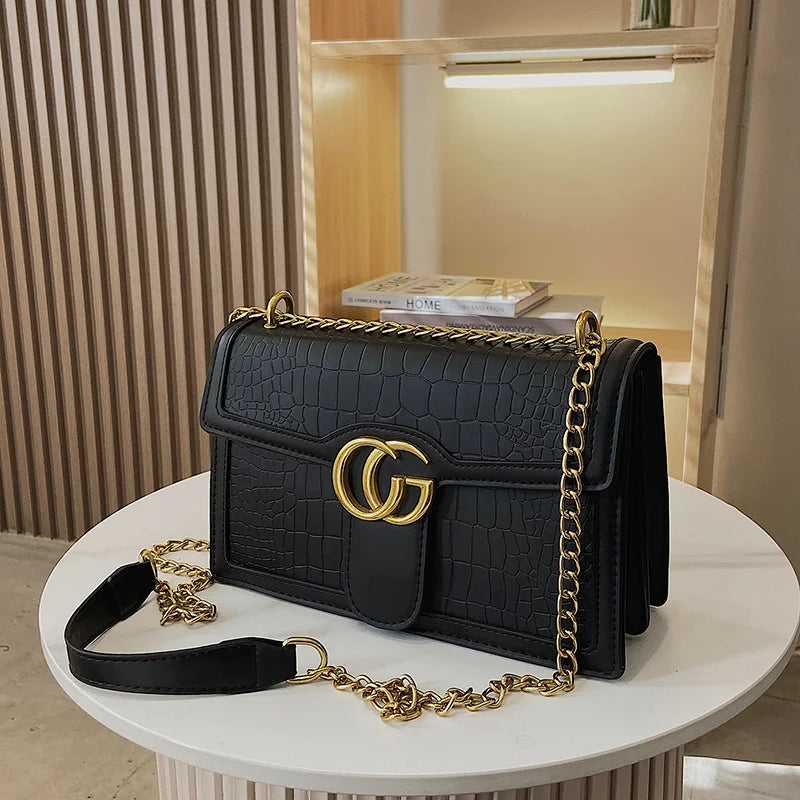 Designer style bag - 2025 hit bag, fashionable and trendy chain bag, classic and versatile crossbody bag, underarm bag
