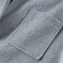 Load image into Gallery viewer, Fashion Hooded Women&#39;s Wollen Coat Fur Collar Lace Up Pocket Solid Warm Lady Coats 2025 Autumn Winter Elegant Female Streetwear
