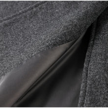 Load image into Gallery viewer, Elegant Shawl Collar Lace Up Long Woolen Coat Women Full Sleeve Belt Lapel Thick Overcoat 2025 Autumn Winter Lady Chic Outwear
