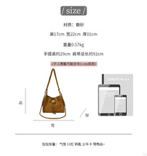 Load image into Gallery viewer, Designer Leather Shoulder Bag Crossbody Messenger Women&#39;s Handbags Tote Luxury Brand Famous Popular Classic Elegant
