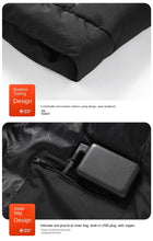 Load image into Gallery viewer, Winter Heating Jacket Mens 11 Heating Zone USB Charging Temperature Controlled Padded Coat Outdoor Ski Warm Cold-proof Parka
