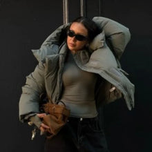 Load image into Gallery viewer, Warm Women&#39;s Hooded Cotton Padded Coats 2025 Autumn Winter Lady Outwear
